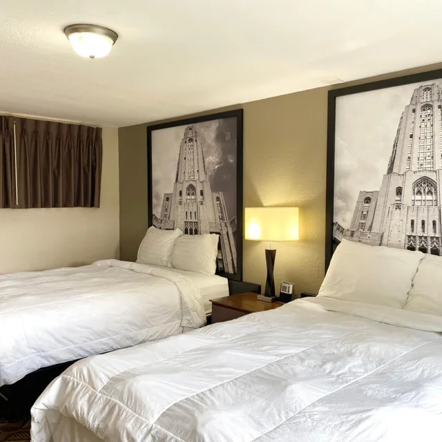 غرفة قياسية بسريرين مزدوجين، Super 8 by Wyndham Greensburg/Latrobe 2/9