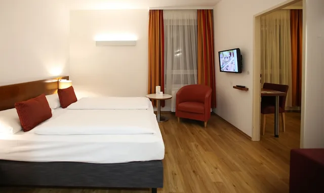غرفة عائلية بسريرين كوين، arte Hotel Wien Stadthalle 1/10