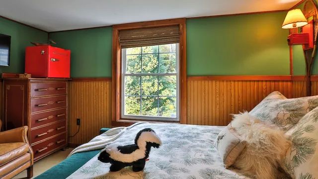 غرفة بسرير كوين، Lake Placid Stagecoach Inn 5/8