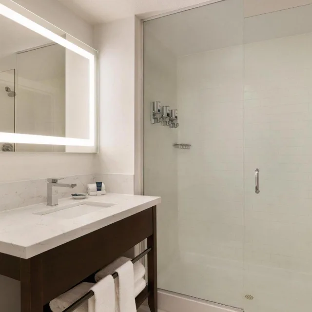جناح ركني بسرير كينج مع أريكة، Four Points by Sheraton Sacramento International Airport 4/4