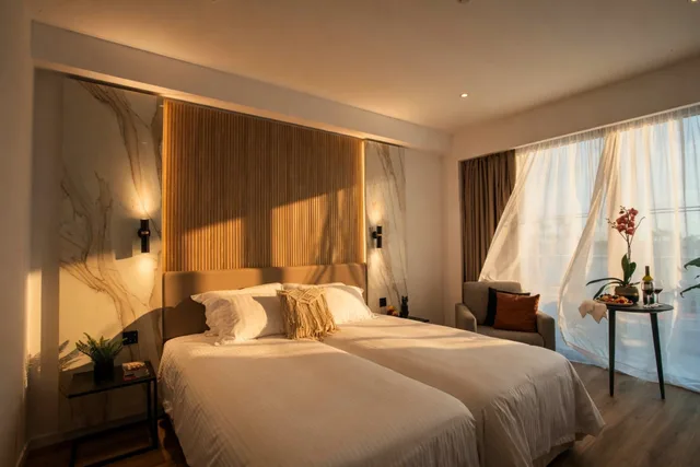 غرفة سوبيريور بسرير مزدوج، Cavo Maris Beach Hotel 5/8