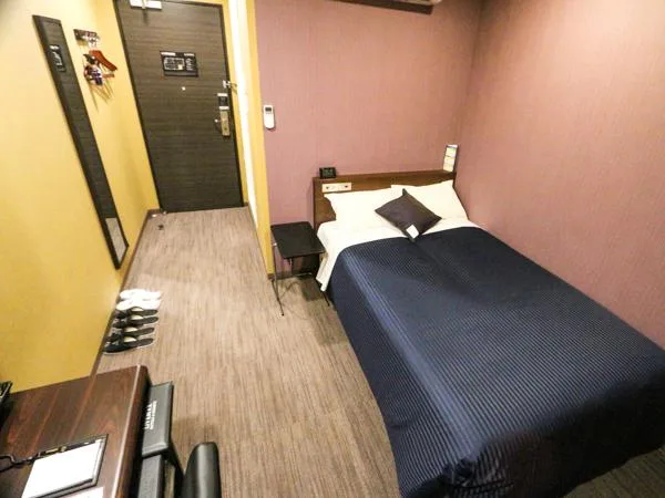 غرفة مفردة، Hotel Livemax Mikawaanjo Ekimae 1/1