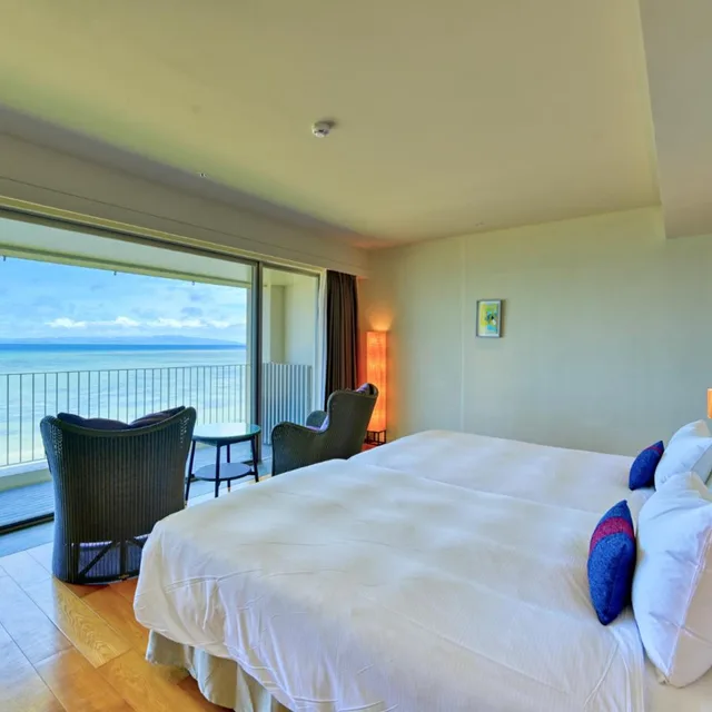غرفة سوبيريور بإطلالة على البحر في الملحق، Ishigaki Island Beach Hotel Sunshine 9/10