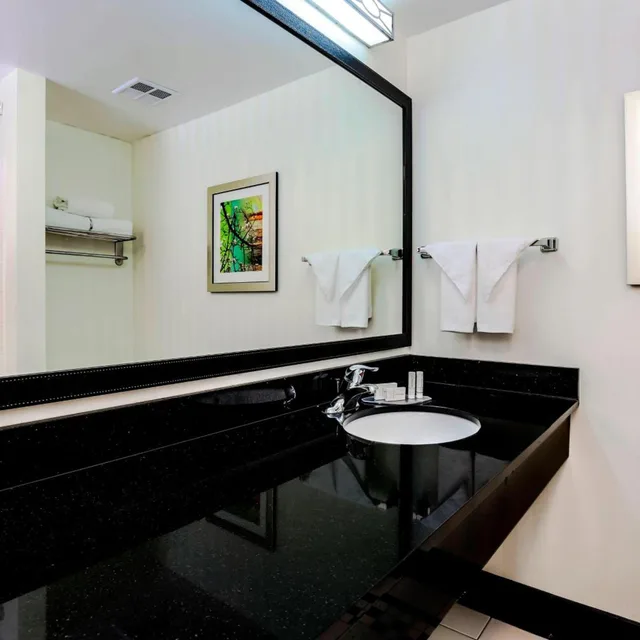 Room, King Bed, Bathtub, Accessible, Fairfield Inn Suites Wilkes Barre Scranton 4/4