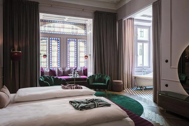 جناح جونيور مفردة بسرير مزدوج في طابق مرتفع، Hotel Josefine 3/10