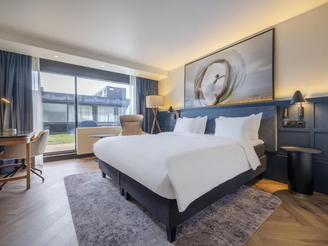 غرفة سوبيريور بسريرين منفصلين بشرفة، Radisson Blu Scandinavia Oslo 1/2