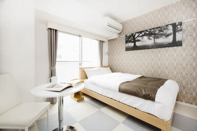 غرفة بريميوم بسرير مزدوج، Residence Hotel Hakata 3 5/6