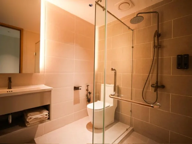 غرفة ديلوكس بسريرين منفصلين، The Inn Formerly Triple Tree Xpress Hotel 3/3