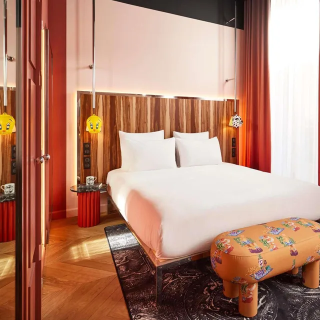 Large Mama, Double Bed، Mama Shelter Rennes 10/10