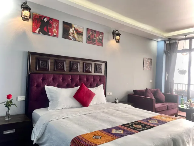 غرفة ديلوكس بسرير كينج، Sapa Hills Hotel 2/4