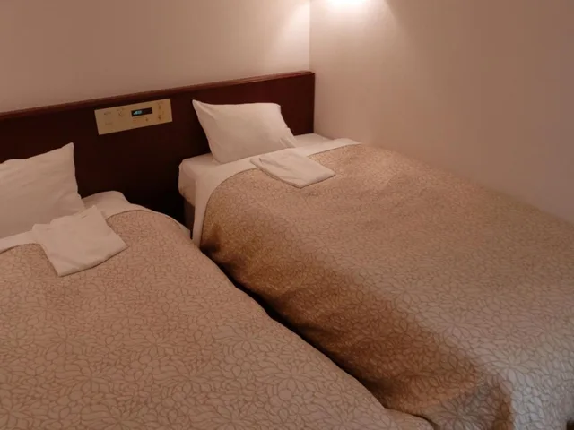 غرفة اقتصادية بسريرين منفصلين، Kuretake Inn Central Hamamatsu 2/5