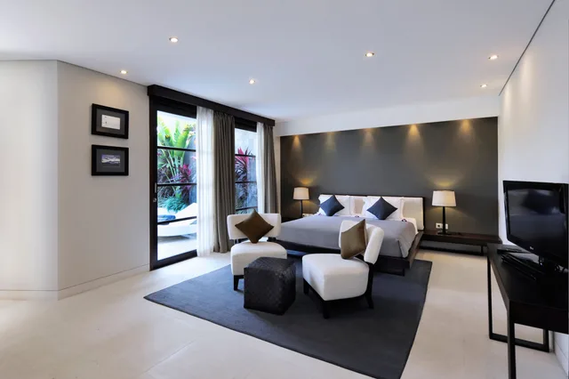 فيلا بسرير كينج بغرفة نوم واحدة بمسبح خاص، The Layar - Designer Villas & Spa 1/7