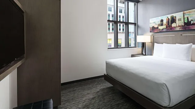 غرفة قياسية بسرير كوين، Hyatt House Jersey City 1/3
