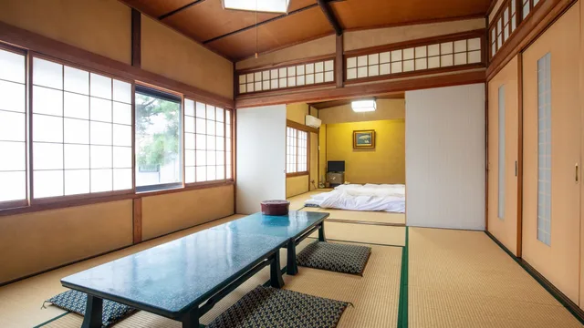 غرفة يابانية ديلوكس بحمام مشترك بأرضية تاتامي، Daibutsu Ryokan 1/2
