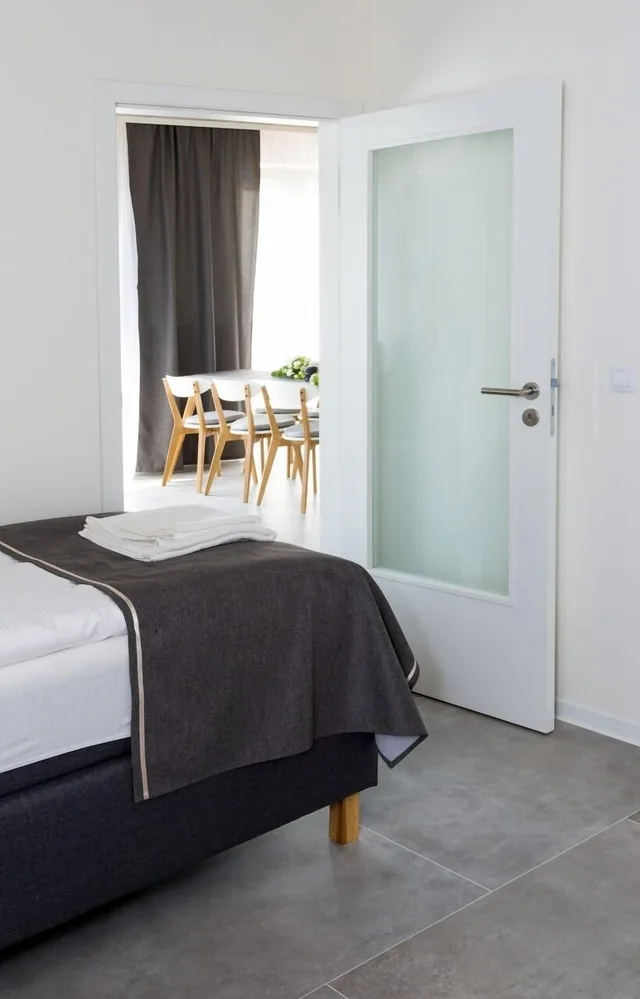 شقة غراند بسرير مزدوج وسريرين منفصلين، Residence Trafick 3/6