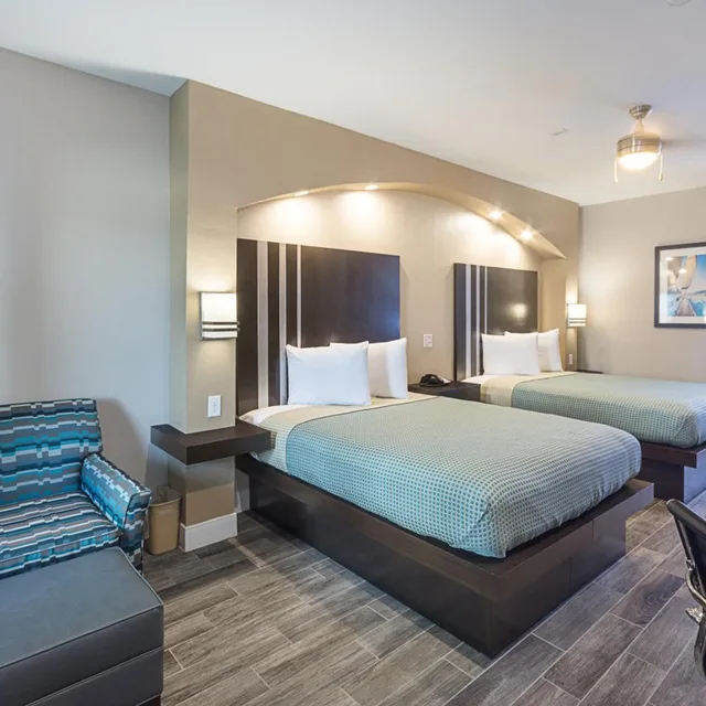Superior, 2 Queen Beds, Smoking, Econo Lodge Inn and Suites Houston NW-Cy-Fair 3/9