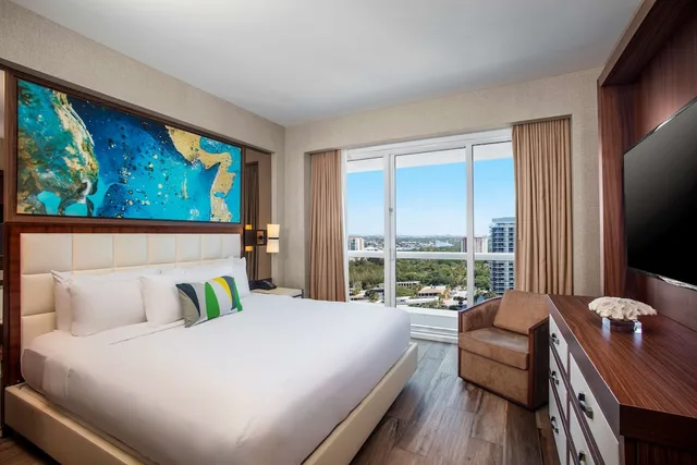 2 Bedrooms, Residence, Suite, 2 Queen Beds, Intracoastal View, Ocean View، Conrad Fort Lauderdale Beach 3/9