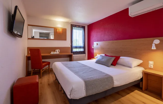 غرفة قياسية بسرير مزدوج، The Originals City Hotel Macon Sud 1/1