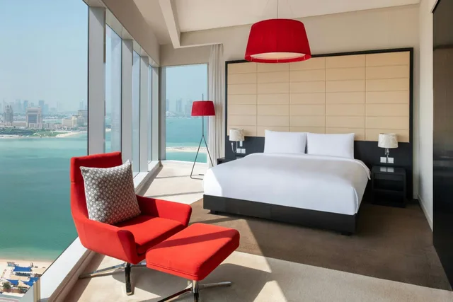 1 Bedroom, Residential, Witty, Residence, King Bed، W Doha 2/5