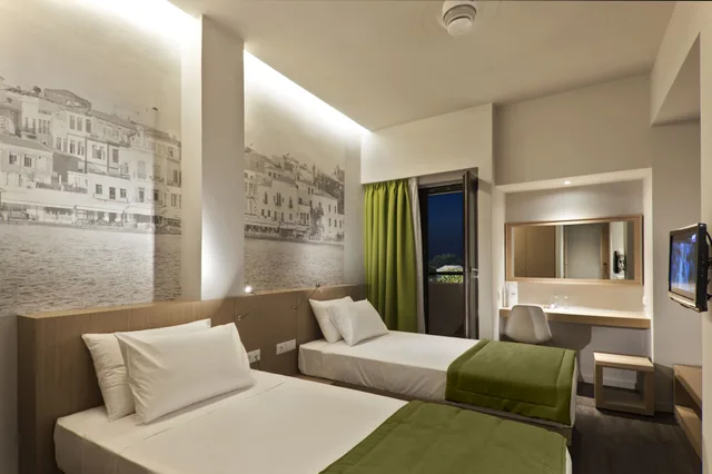 غرفة قياسية بسريرين منفصلين، Kriti Hotel 2/4