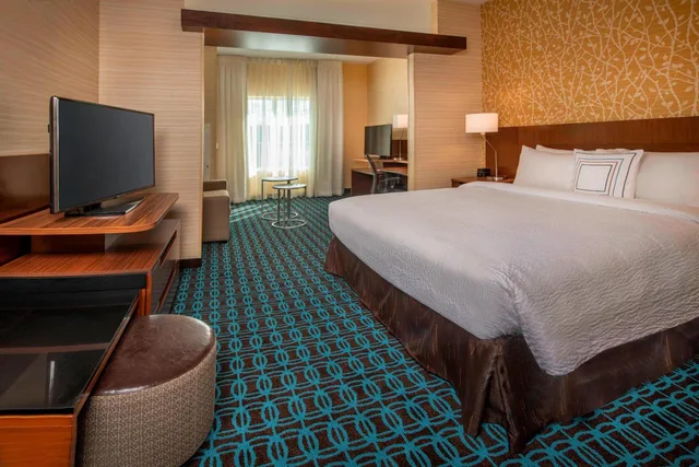 جناح تنفيذي بسرير كينج مع أريكة، Fairfield Inn & Suites By Marriott Harrisburg International Airport 1/6