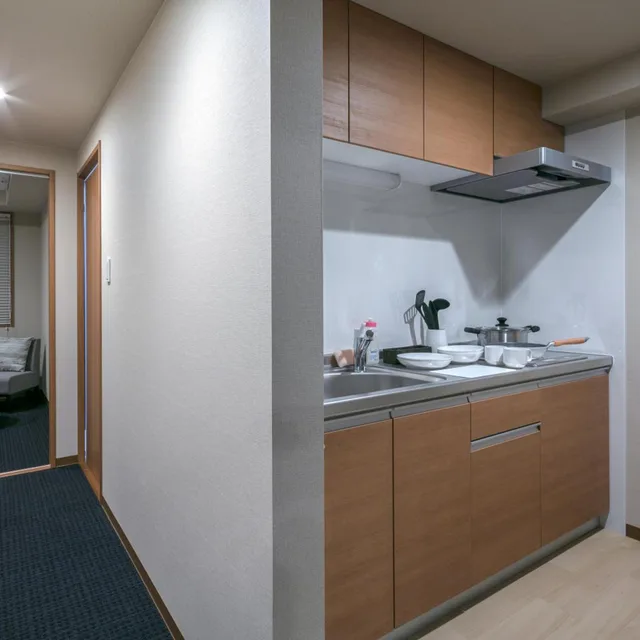 جناح ديلوكس بسرير فردي، Randor Residential Hotel Kyoto Suites 8/10