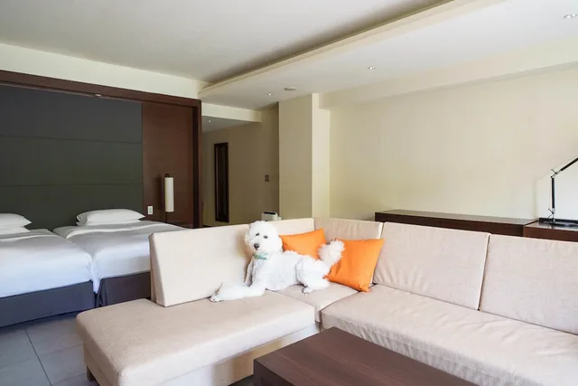 غرفة ديلوكس بسريرين منفصلين يُسمح فيها بالحيوانات الأليفة، Hyatt Regency Hakone Resort and Spa 6/10
