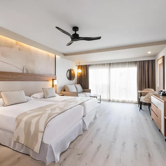 Room, Double Bed, Lateral Side Sea View, Balcony، Riu Palace Nautilus - Adults Only 1/5