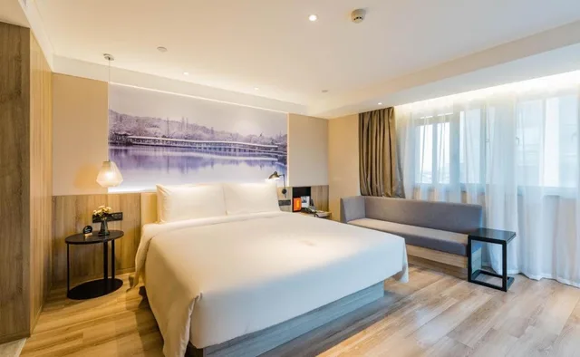 Jimu, Double Bed, with View، Atour Hotel (Zhejiang University Huajiachi) 1/1
