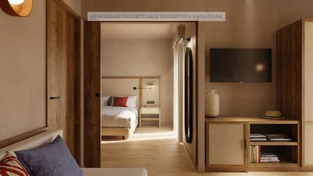 جناح بإطلالة على الحديقة، Calaserena Resort 3/3