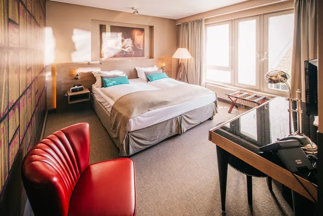 غرفة ديلوكس بسرير كينج، Baltazar Budapest Boutique Hotel 7/9