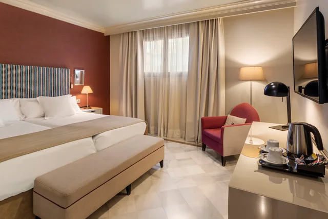 غرفة متصلة بسرير مزدوج أو سريرين منفصلين، Vincci Albayzin Hotel 1/10