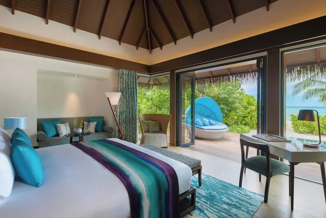 Family, Villa, Double and Bunk Bed, Beach Front، Pullman Maldives Maamutaa 1/3
