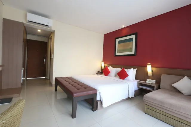 غرفة غراند ديلوكس بسرير كينج بحوض استحمام في طابق مرتفع، Grand La Walon Hotel 4/6