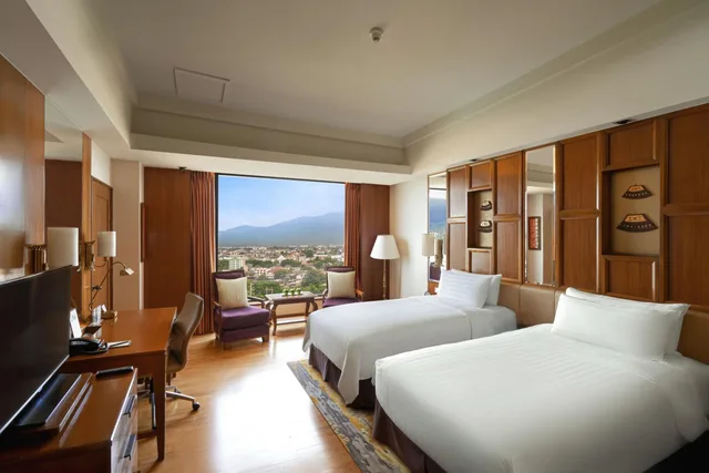 غرفة ديلوكس بسرير فردي، Shangri-La Chiang Mai 1/5