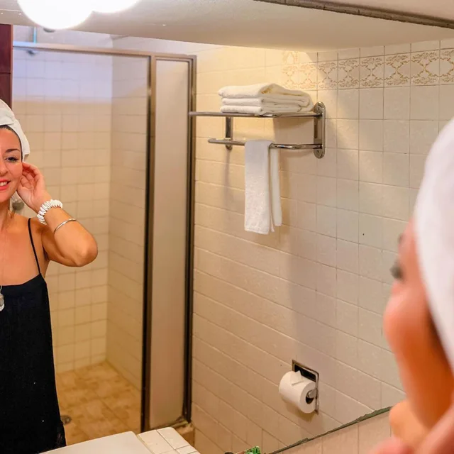 جناح بسرير مزدوج، Hotel Casa Colonial Cozumel 3/3