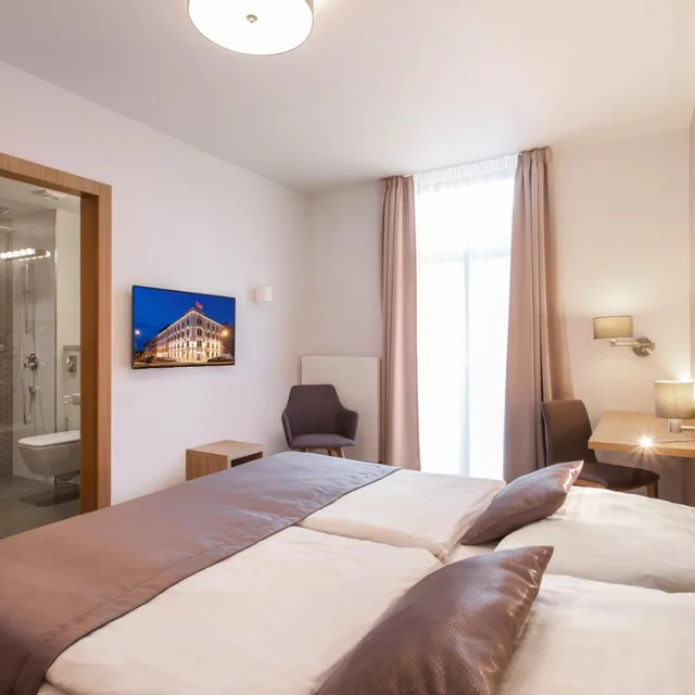 غرفة سوبيريور بسرير مزدوج أو سريرين منفصلين، CAROL HOTEL 1/7