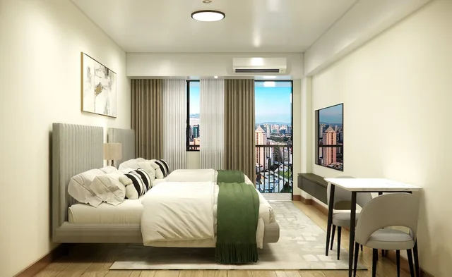 Bay Suite, Family, 2 Queen Beds، Savea Bay City Manila 5/8