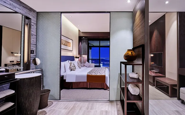 غرفة تنفيذية بسرير كينج، Shenzhen Castle Hotel 4/4