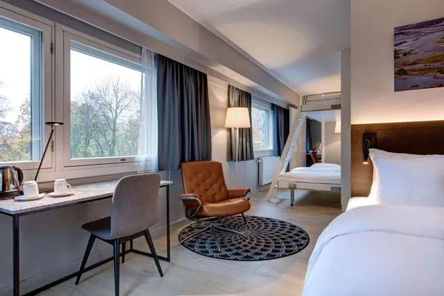 غرفة عائلية بسرير مزدوج، Radisson Blu Park Hotel Oslo 8/10