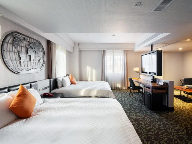 جناح ديلوكس بسريرين منفصلين، Fulidun Hotel 1/2