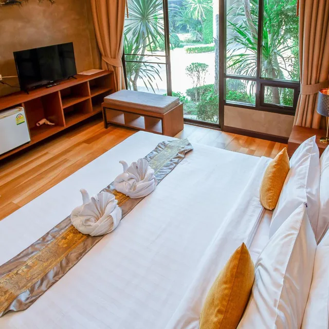 غرفة عائلية بإطلالة على الحديقة، Blue River Resort 9/10