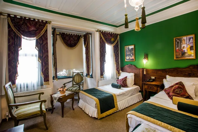 غرفة ثلاثية بسرير مزدوج وسرير فردي، Garden House Istanbul 3/8