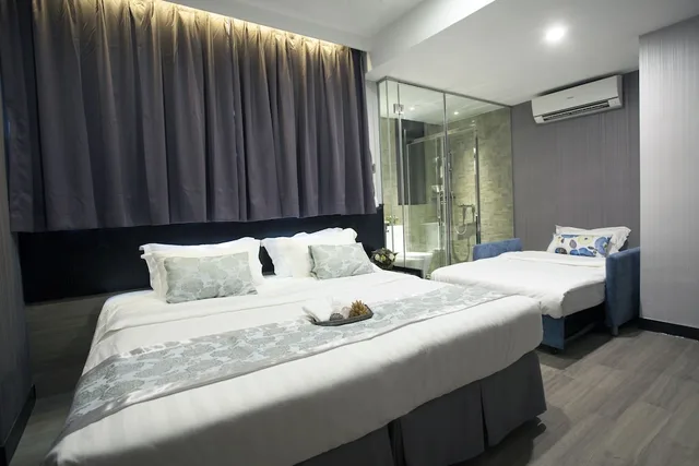غرفة ديلوكس بسرير مزدوج، M1 HOTEL NORTH POINT 1/8