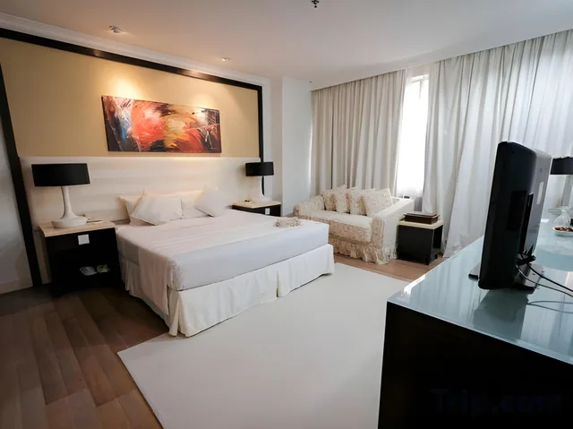 جناح ديلوكس بسرير مزدوج مع أريكة، The Jerai Hotel Alor Star 1/1