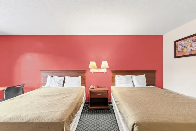 غرفة بسريرين كوين للمدخنين، Magnolia Inn Townhouse Hattiesburg MS I-59 4/10