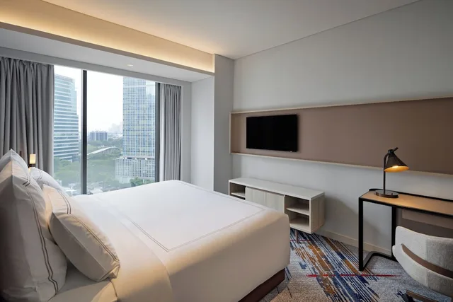 2 Bedrooms, Signature, Swiss, Apartment, 2 Double Beds, Swissotel Living Jakarta Mega Kuningan 3/8