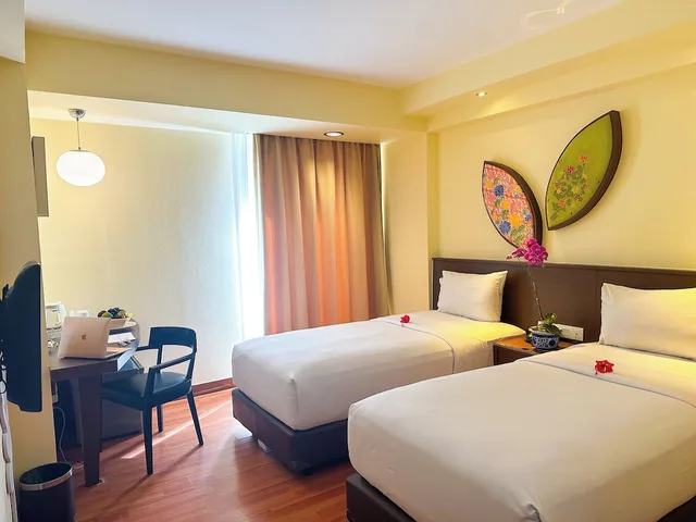 غرفة ديلوكس بغرفتي نوم، The Atanaya Hotel Bali 4/10