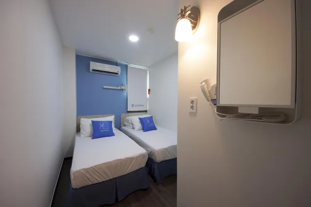 غرفة قياسية بسريرين منفصلين، K-Guesthouse Dongdaemun 1 1/1