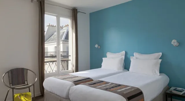 Adjoining, Double and Twin Beds، Hotel Marais De Launay 5/9